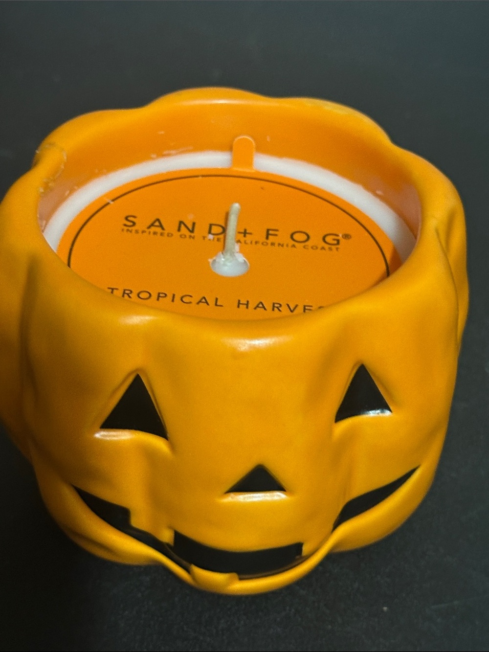 Sand & fog pumpkin 🎃 tropical harvest 11oz candle